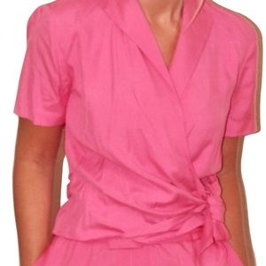 Talbots Pure 100% Silk Leisure Suit (TOP ONLY)